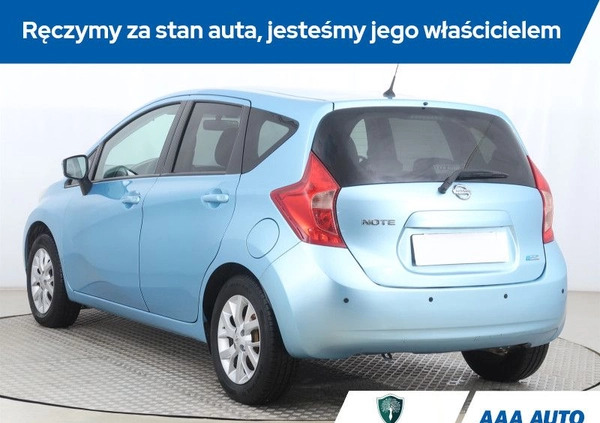 Nissan Note cena 29500 przebieg: 99685, rok produkcji 2013 z Bisztynek małe 211